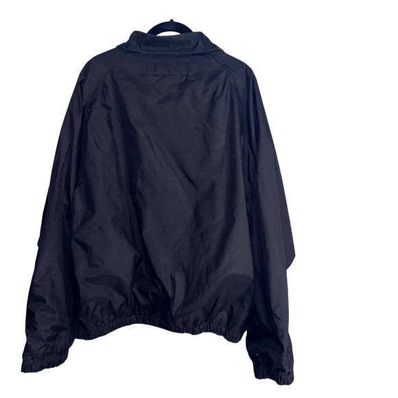 Haggar Generations Black Zip Up Jacket Men's Size M Lightweight Casual Outerwear - Picture 3 of 3